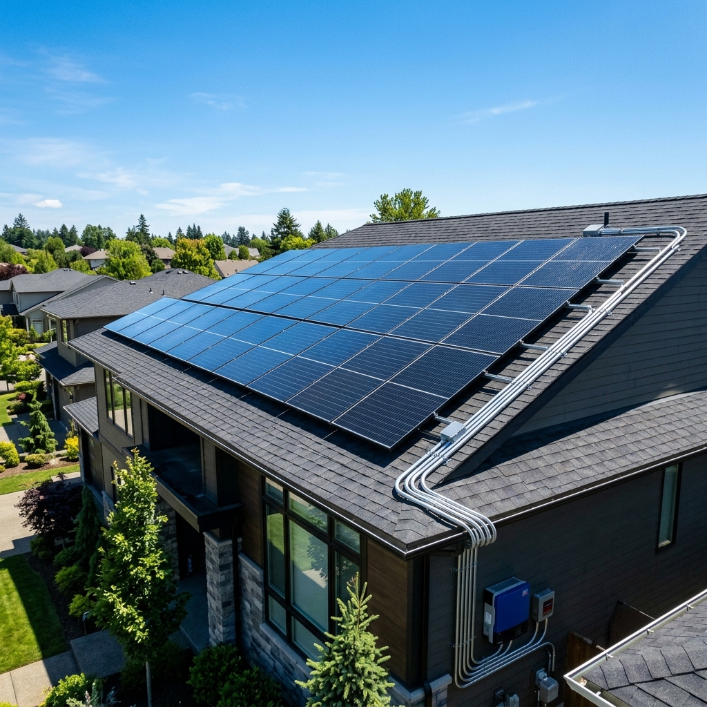Panneaux solaires photovoltaïques